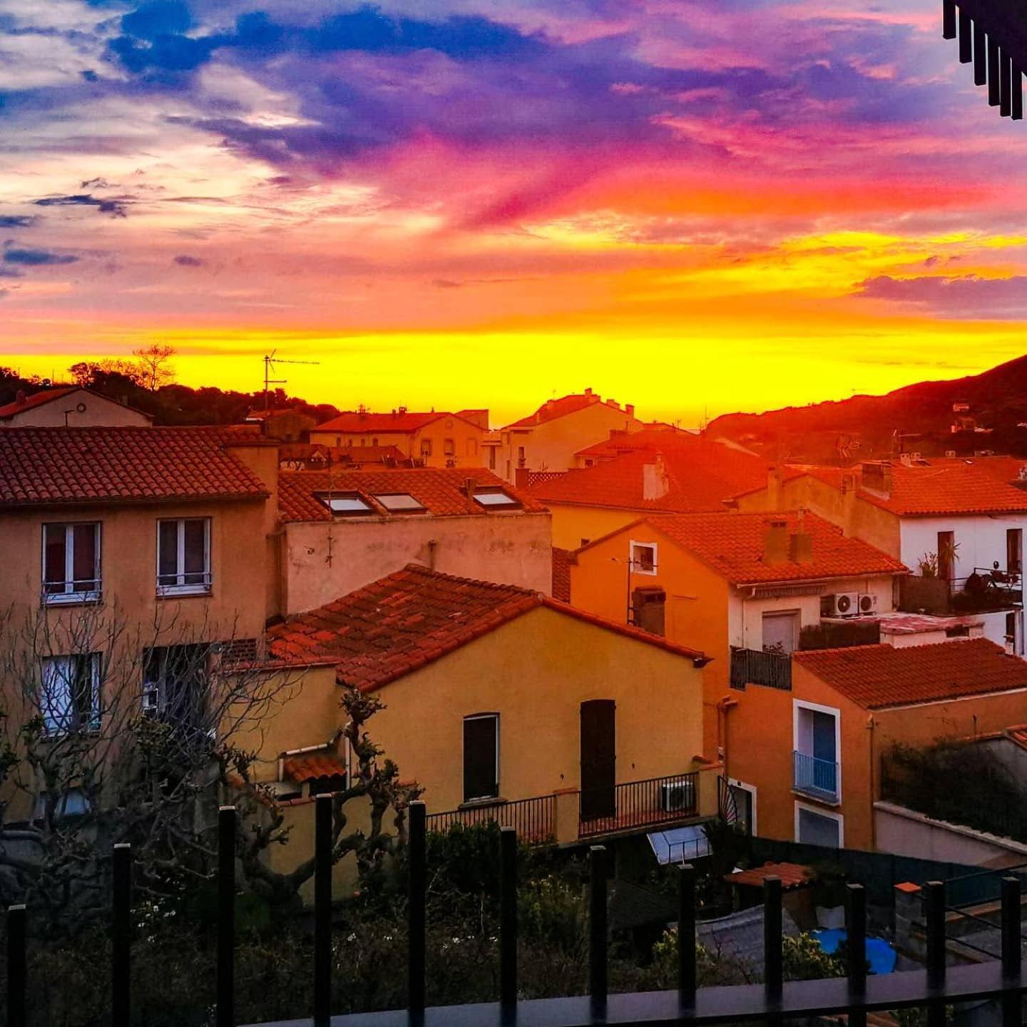1Br Apartment T2 54M2 Onde Marine 2Nd Floor Lift Wifi Ac Parking Port Vendres Zewnętrze zdjęcie
