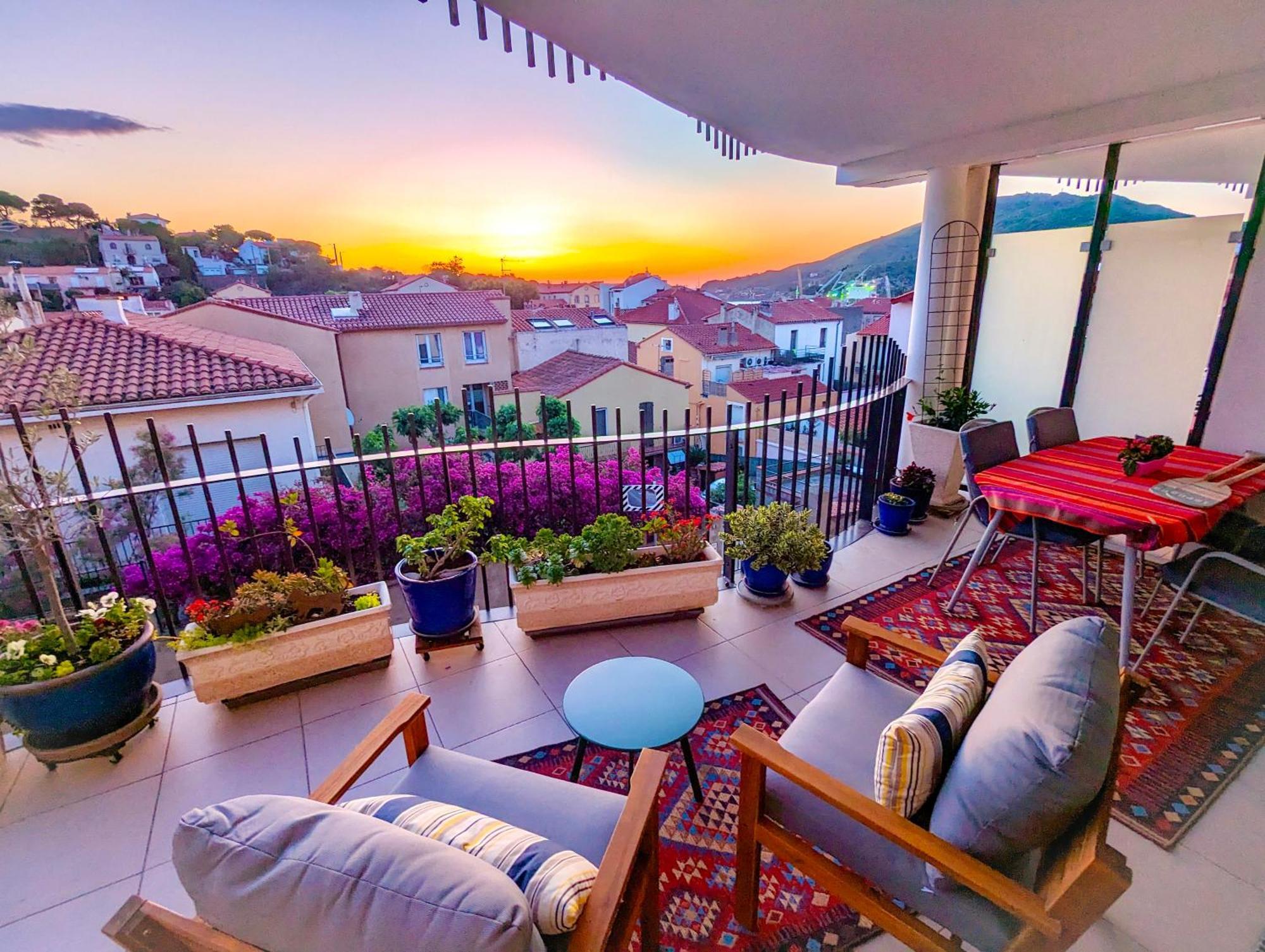 1Br Apartment T2 54M2 Onde Marine 2Nd Floor Lift Wifi Ac Parking Port Vendres Zewnętrze zdjęcie