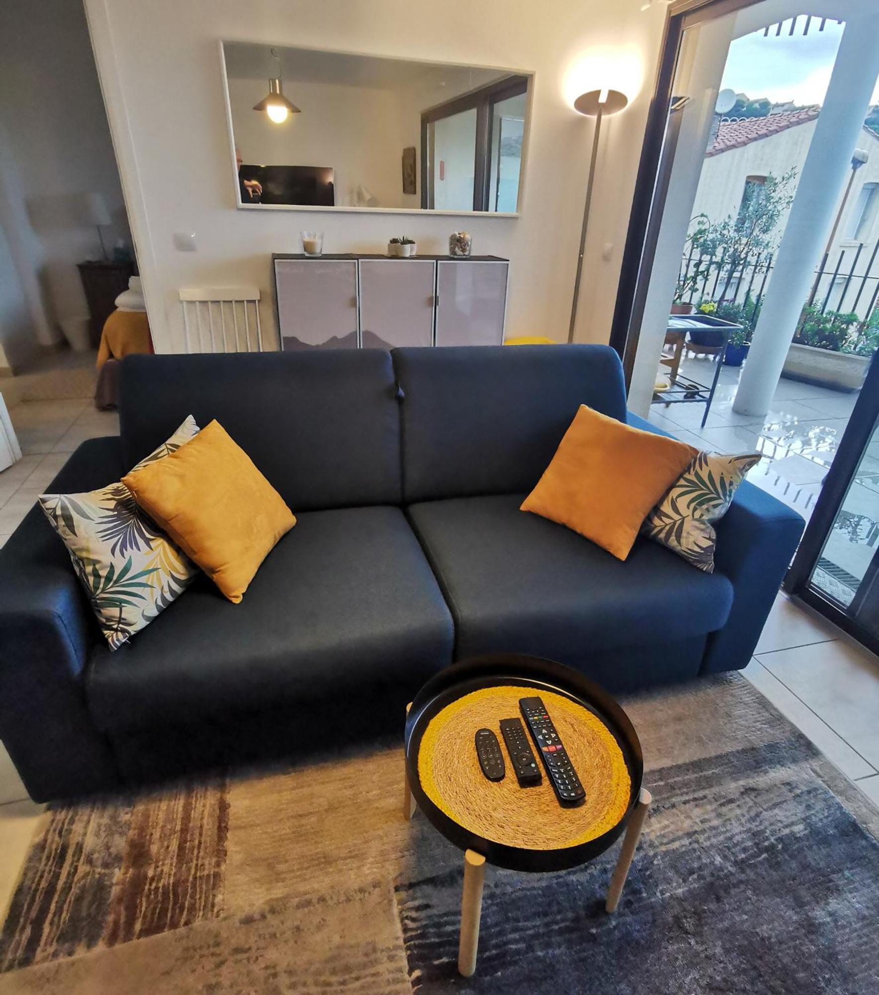 1Br Apartment T2 54M2 Onde Marine 2Nd Floor Lift Wifi Ac Parking Port Vendres Zewnętrze zdjęcie