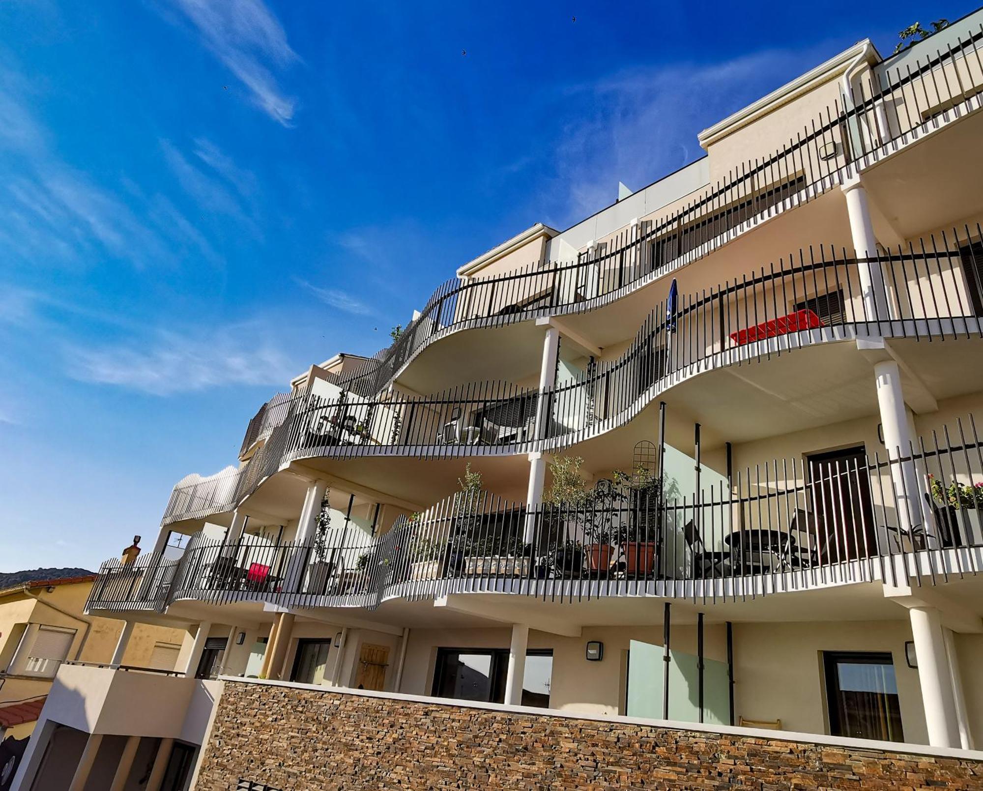 1Br Apartment T2 54M2 Onde Marine 2Nd Floor Lift Wifi Ac Parking Port Vendres Zewnętrze zdjęcie